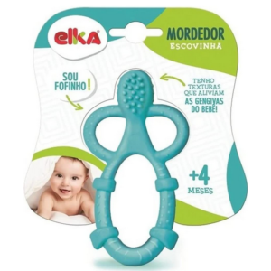 Mordedor Escovinha, Elka, Azul/Roxo