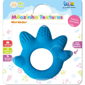 Mãozinha Texturas - Mordedor argola - Toyster Brinquedos